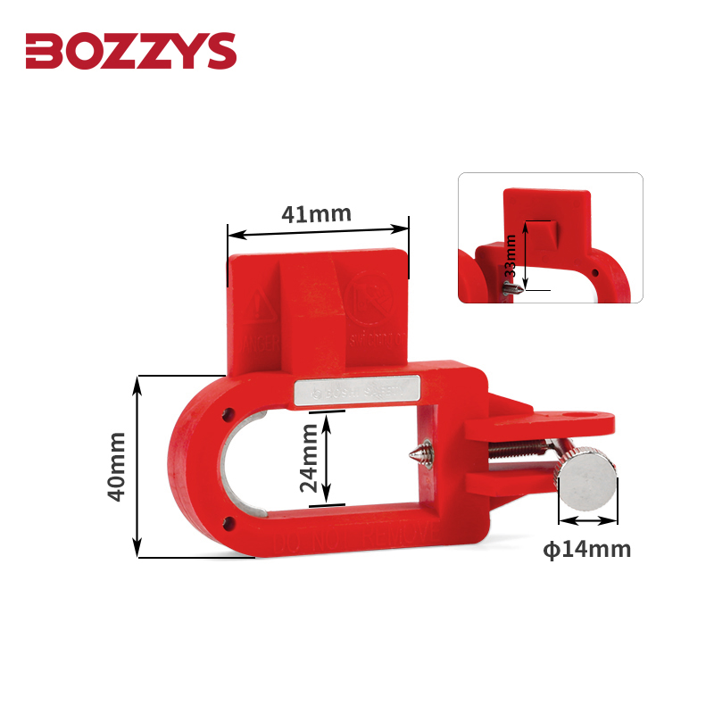 Easily Installed Convenient Electrical Lockout Without Tools