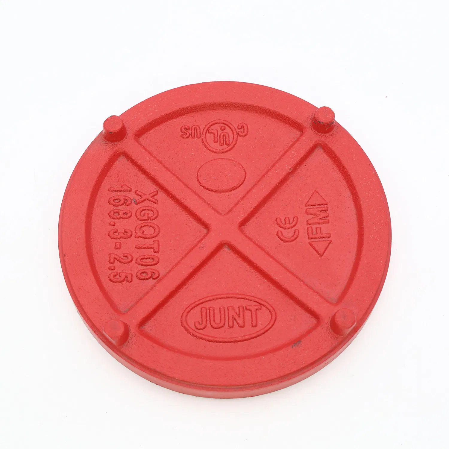 Ductile Cast Iron Grooved Pipe Fittings End Cap for Stainless Steel Pipe