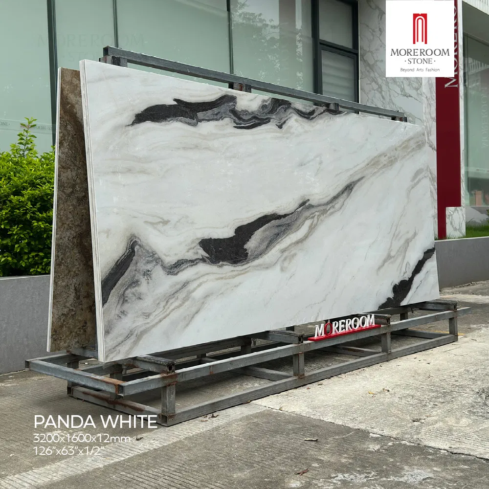 280X120 Sintered Stone Wall Panel Fast Installation Quartz Stone
