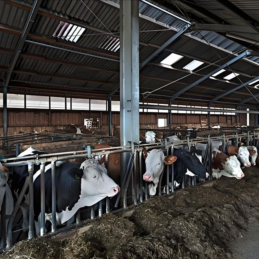 Customized Livestock Metalwork Ranch Animal Fence Panel Galvanized Stainless Steel Cattle Stall