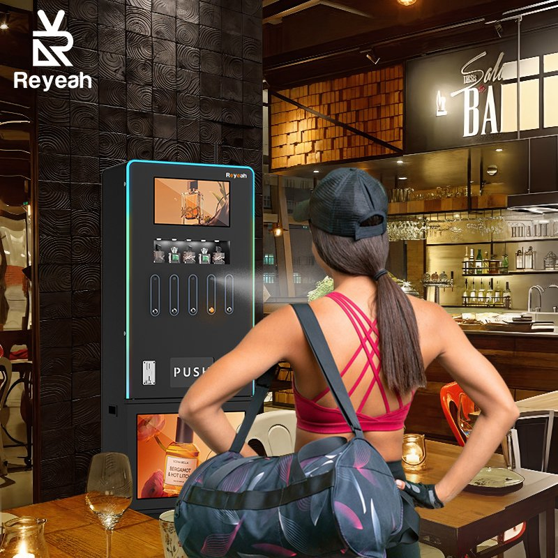 Fragrance Vending Machine Multi-Function Perfume Vending Machine on Sale with Smell Test Functlon