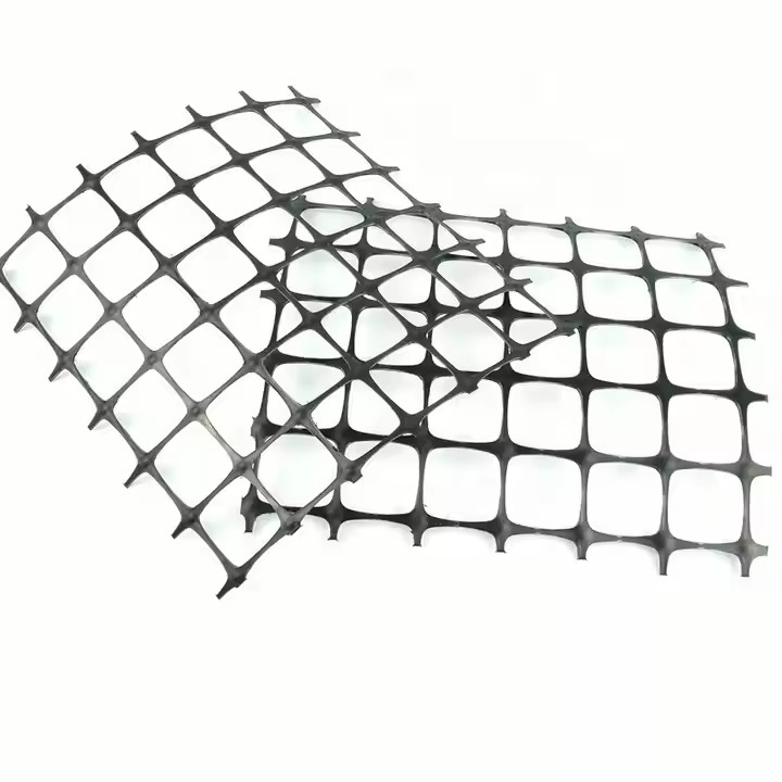 Good Quality Feicheng Lianyi Geogrid China Geogrid Soil Reinforcement Extruded PP Biaxial Geogrid Polypropylene Biaxial Geogrid Bx3030 Bx4040
