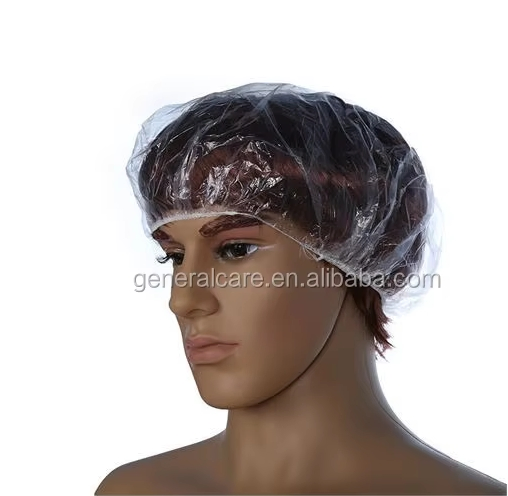 Disposable Safety Products Hair Net Strip Cap Mob Shower Cap