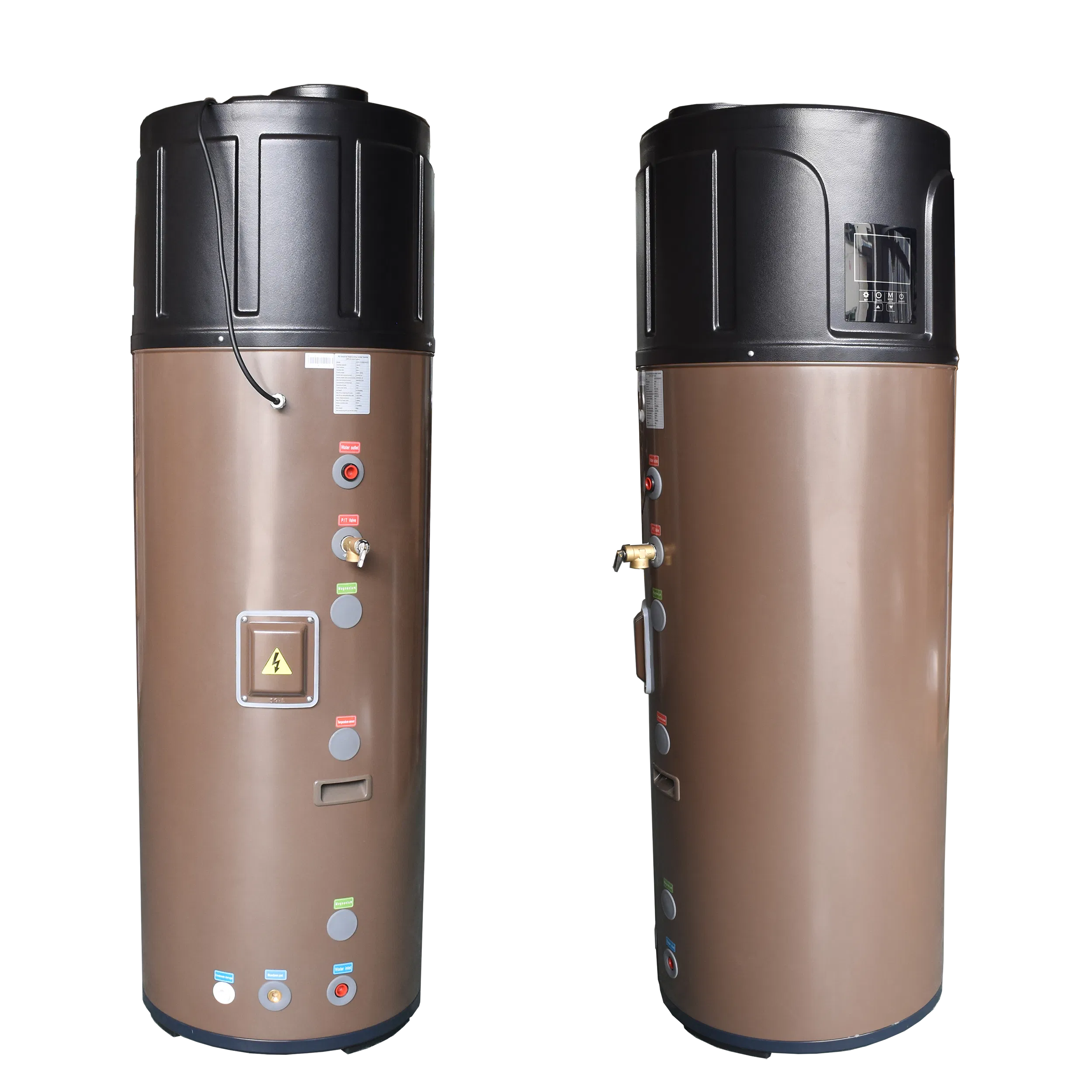 Quiet 1kw Heating a+ R290 200L All-in-One 65D Hot Water Heater Pump