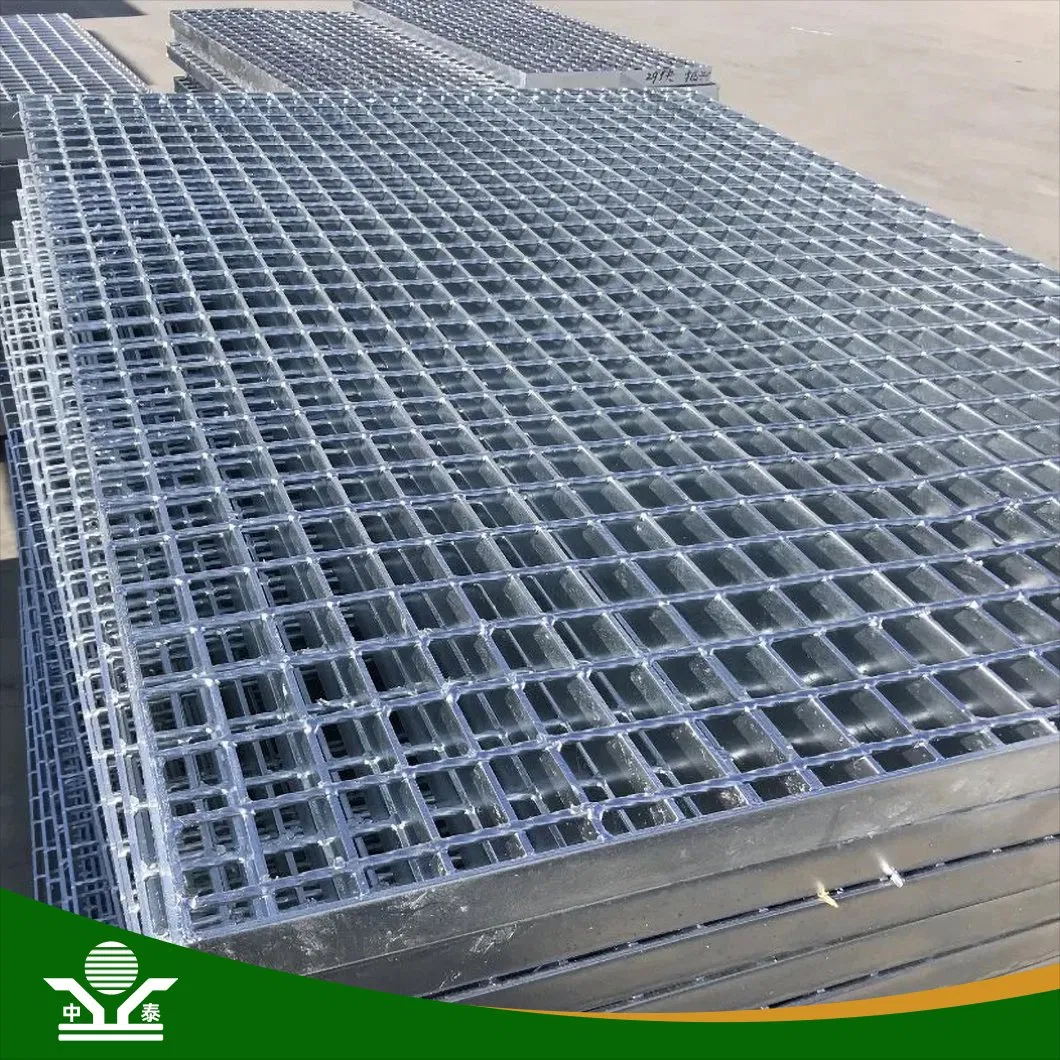 Zhongtai Round Shape 3/4" X 1/8" China Channel Drain Stainless Steel Grating Manufacturers Sgw19-01 Serrated Style Steel Grating Used for Villa