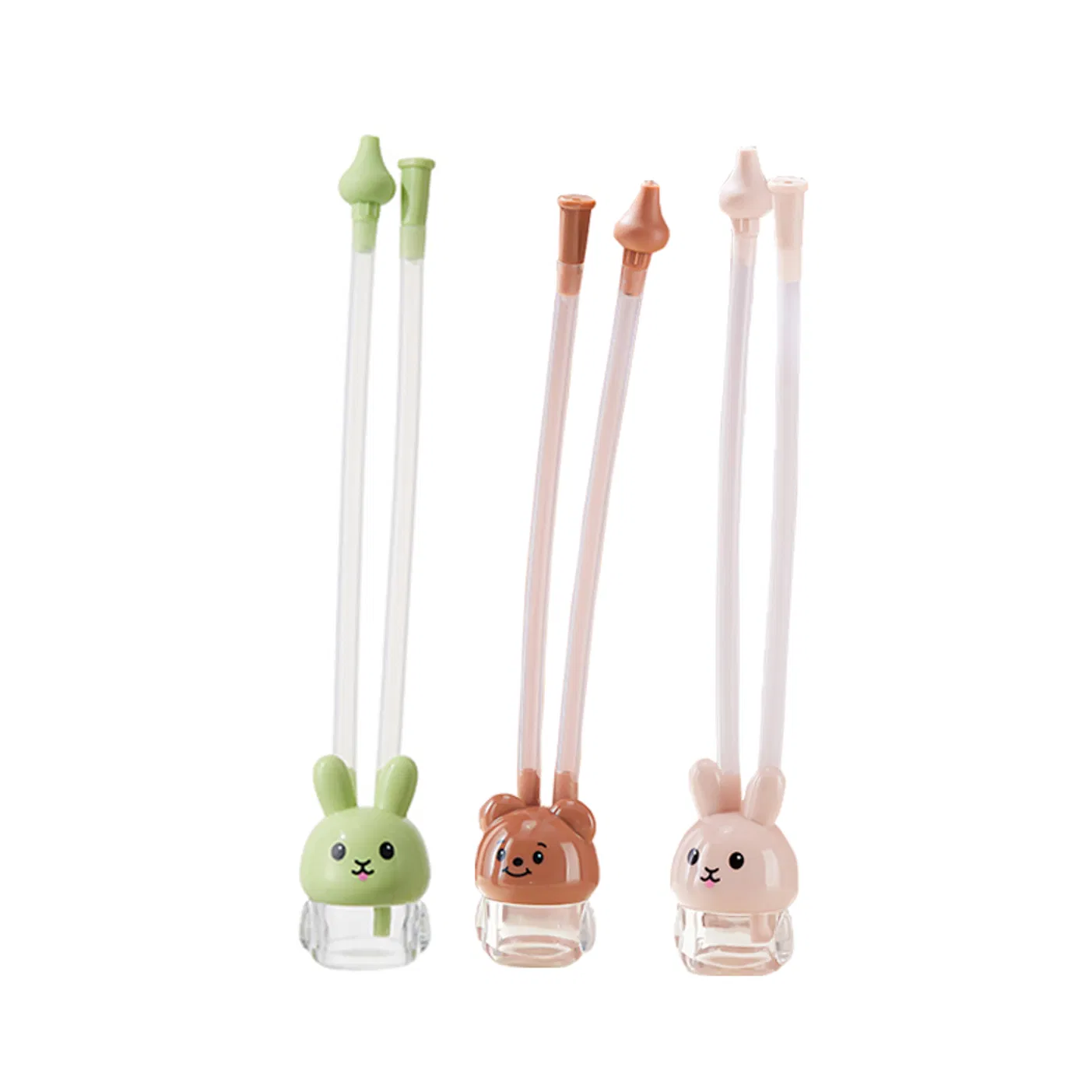 New Arrival Baby Nose Cleaner Mouth Suction Anti-Reflux Cute Cartoon Baby Nasal Aspirator