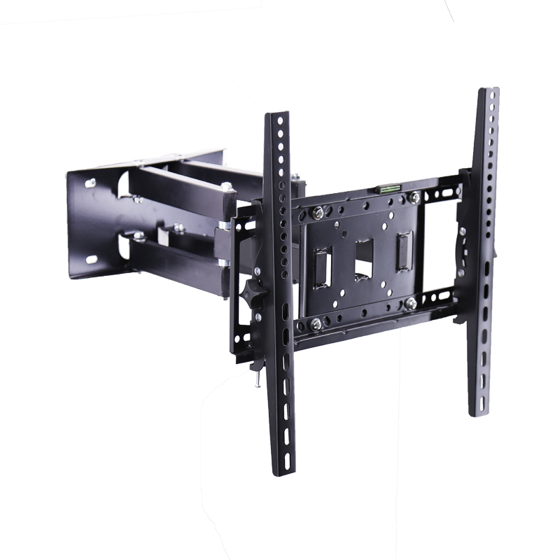 Heavy Duty Dual Arm Articulating Full Motion TV Wall Mount, 32" 37" 42" 46" 50" 55" 60" 65" 70" Swivel LCD TV Mount/