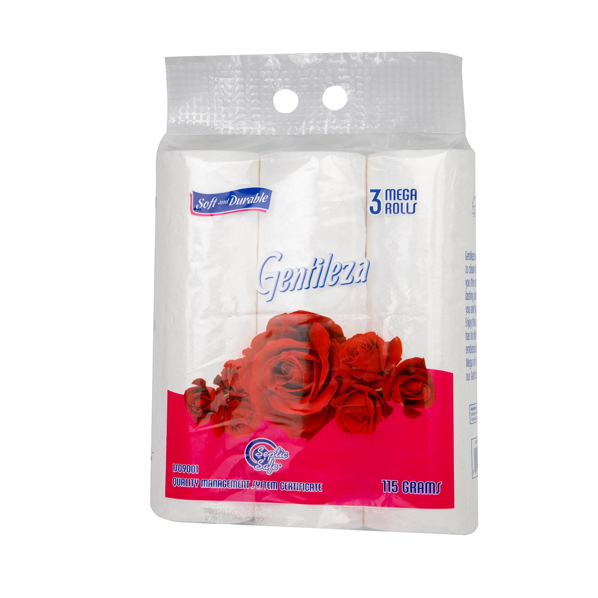 White 3-Grain Packing Absorbent Soft Strong 2 Ply Kitchen Towel Paper