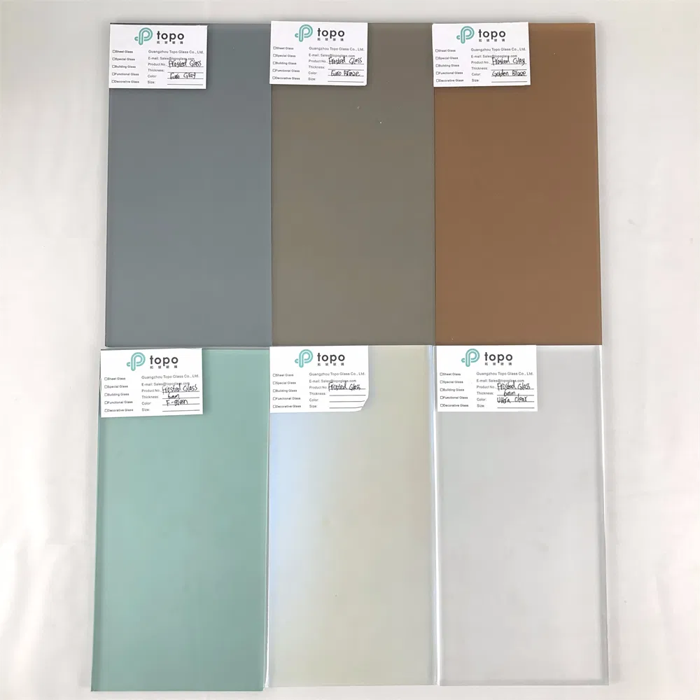 Fingerorint Free Sandblasted Frosted Glass (FG-TP)