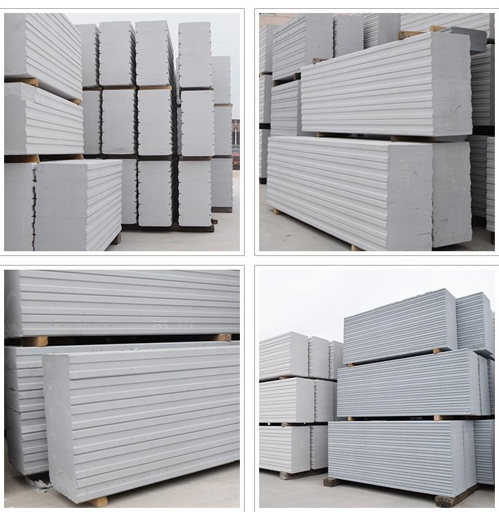 Alc Autoclaved Aerated Concrete Slab (panel) Building Materials Fire Proof