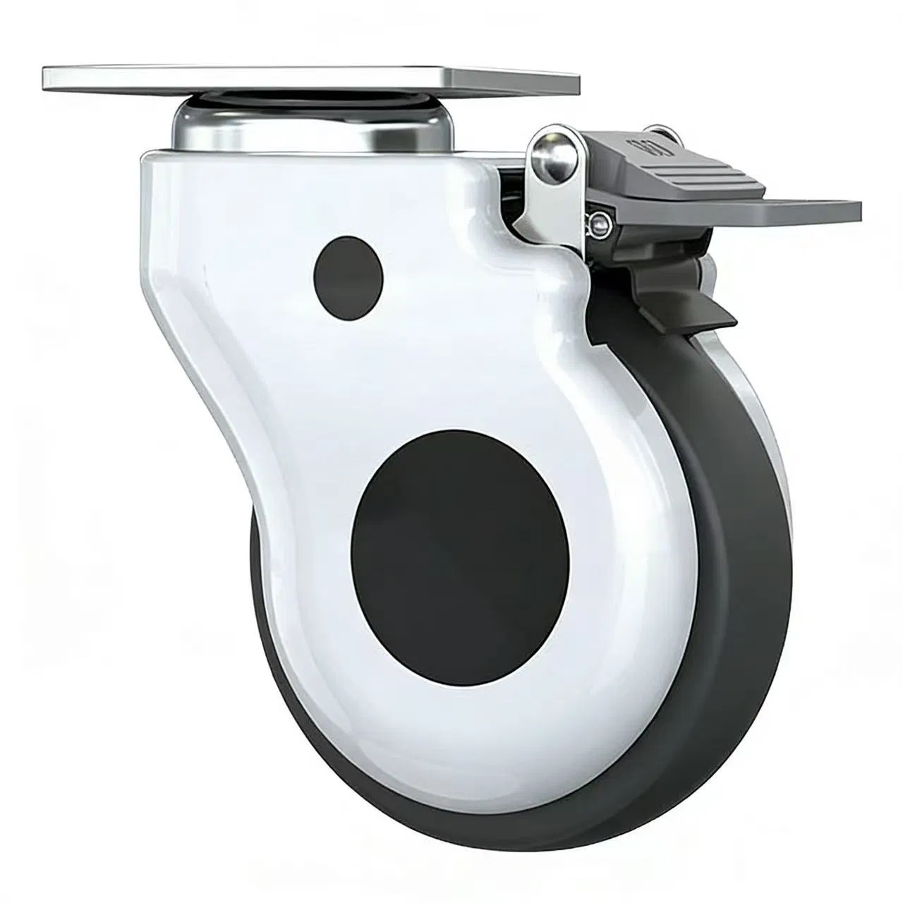 Factory Direct Price 3-Inch Silent Medical Casters, Ball Bearing Hospital Bed Casters