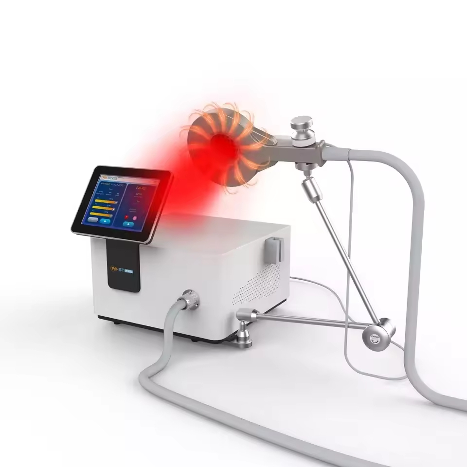 Professional Electromagnetic Transduction Red Infrared Physio Magneto Therapy Magnetic Body Beauty Equipment for Relieve Pain