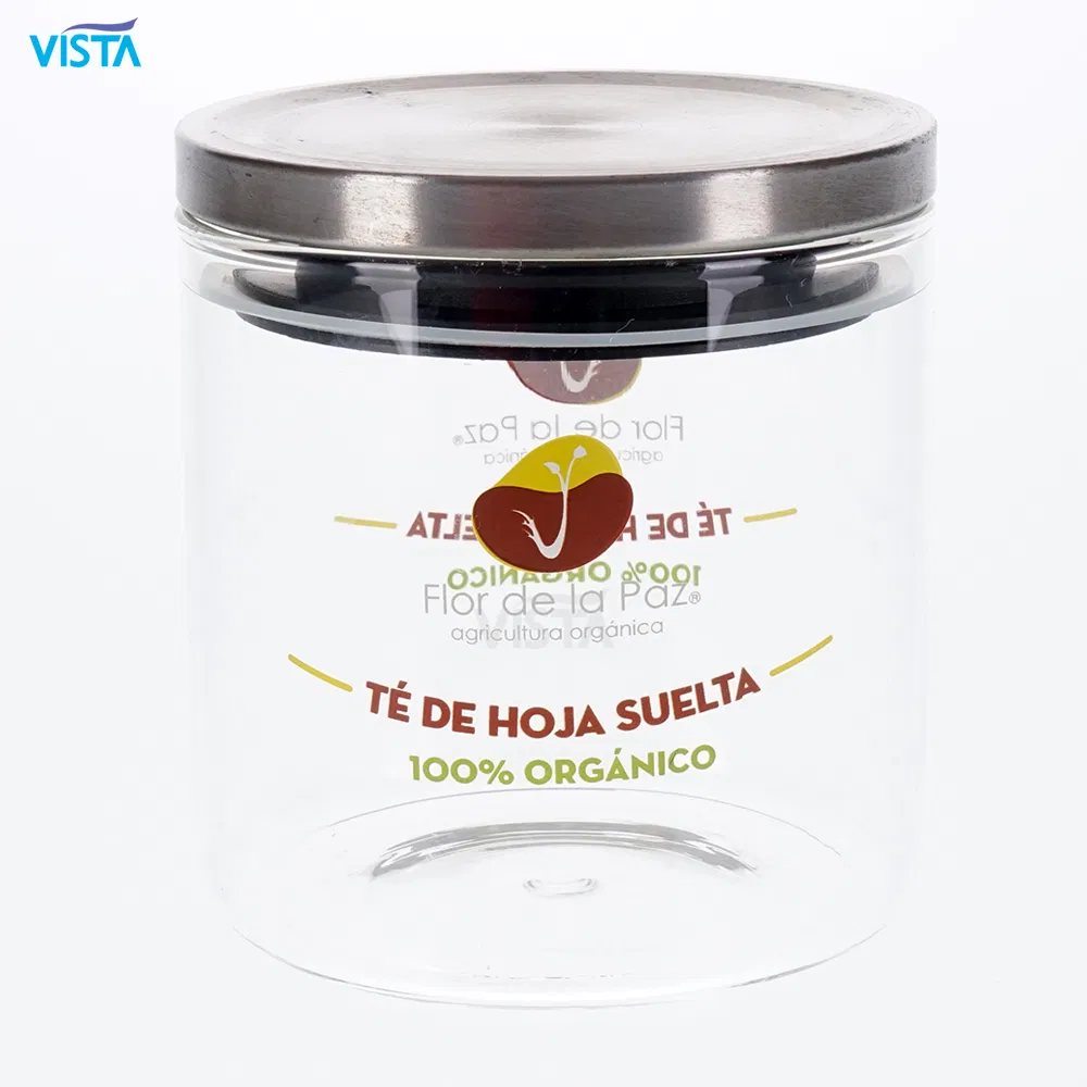 Стеклянная банка для сыпучих продуктов 650 мл