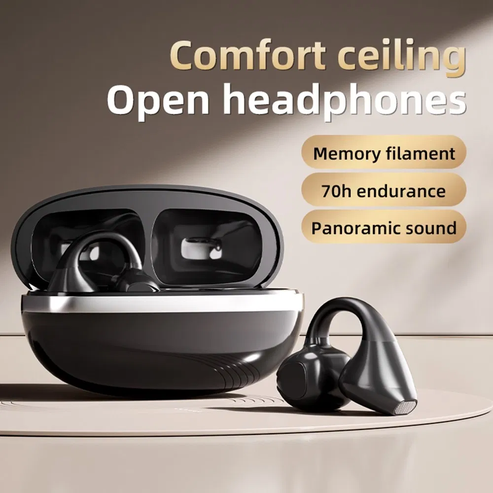 Наушники M88 Ear Clip, беспроводные, спортивные, черные
