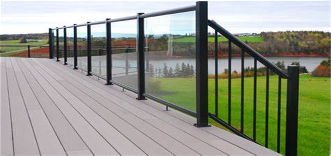 Aluminum Deck Railing Stair Picket Handrail Balustrade Steel Railing