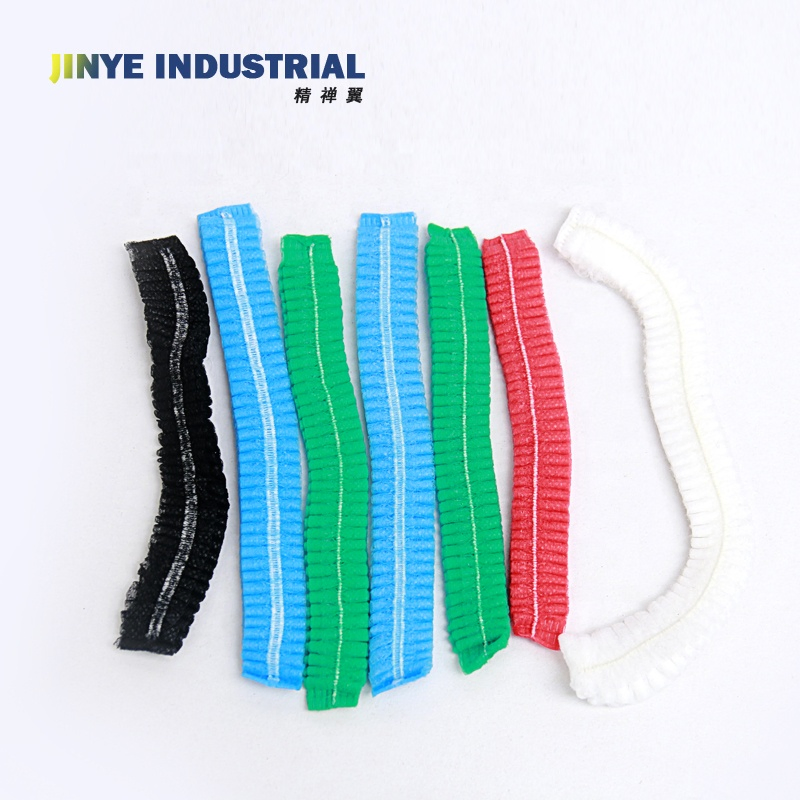 Disposable Non Woven Clip Cap/ Mop Cap/ Bouffant Cap