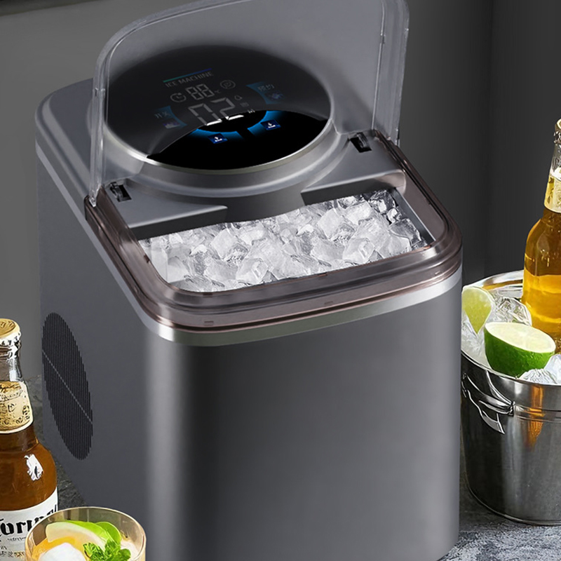 Rapid Dual Inlet Countertop Ice Maker for Home and Office