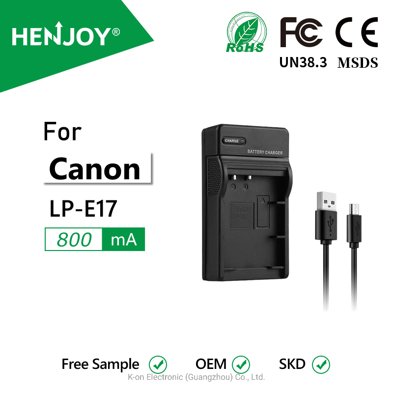 Зарядное устройство Henjoy LP-E17 USB для Canon