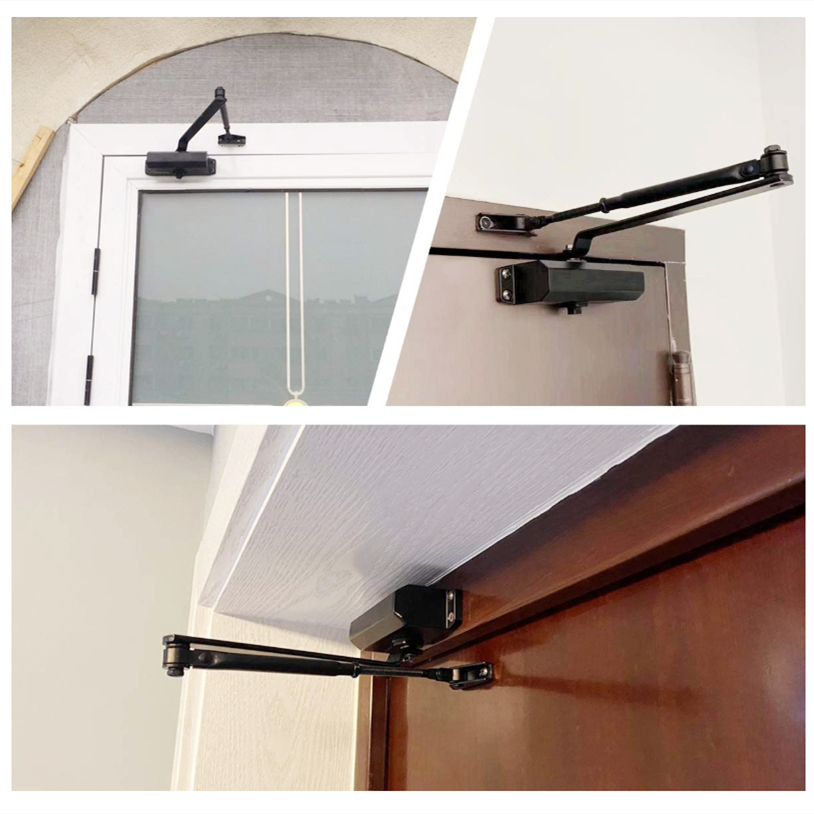 Manufacturer Customization Two Stage Speed Control Sliding Automatic Door Closer Hydraulic Door Closer