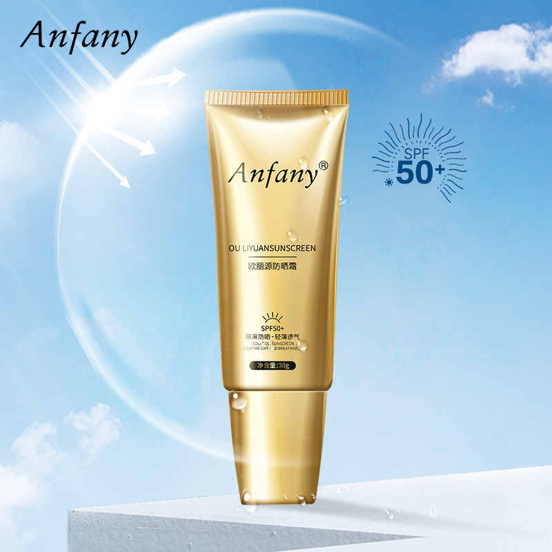 Sunscreen SPF50+Refreshing Breathable Anti -Ultraviolet Body Isolation Sunscreen Waterproof Wholesale