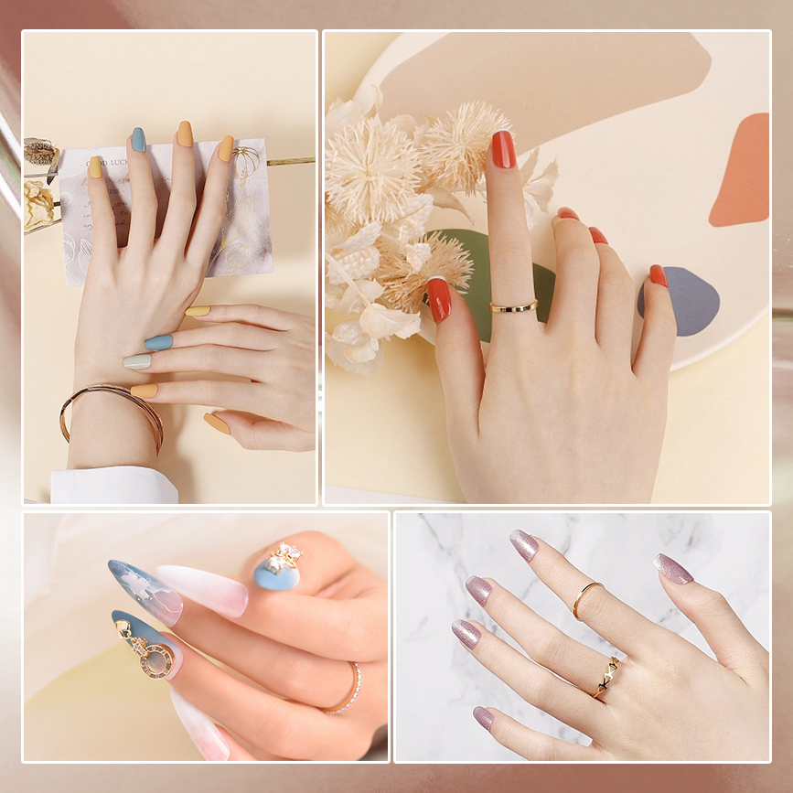 Roniki Gel Nail Polish OEM Bottle Private Label Gel Polish Wholesale 308 Color Soak off UV Nail Gel Polish