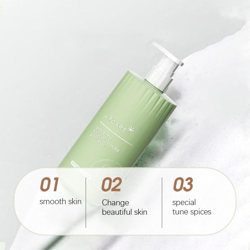 Private Label Body Wash Scrub Set Whitening Exfoliating Oil Balance Moisturizing