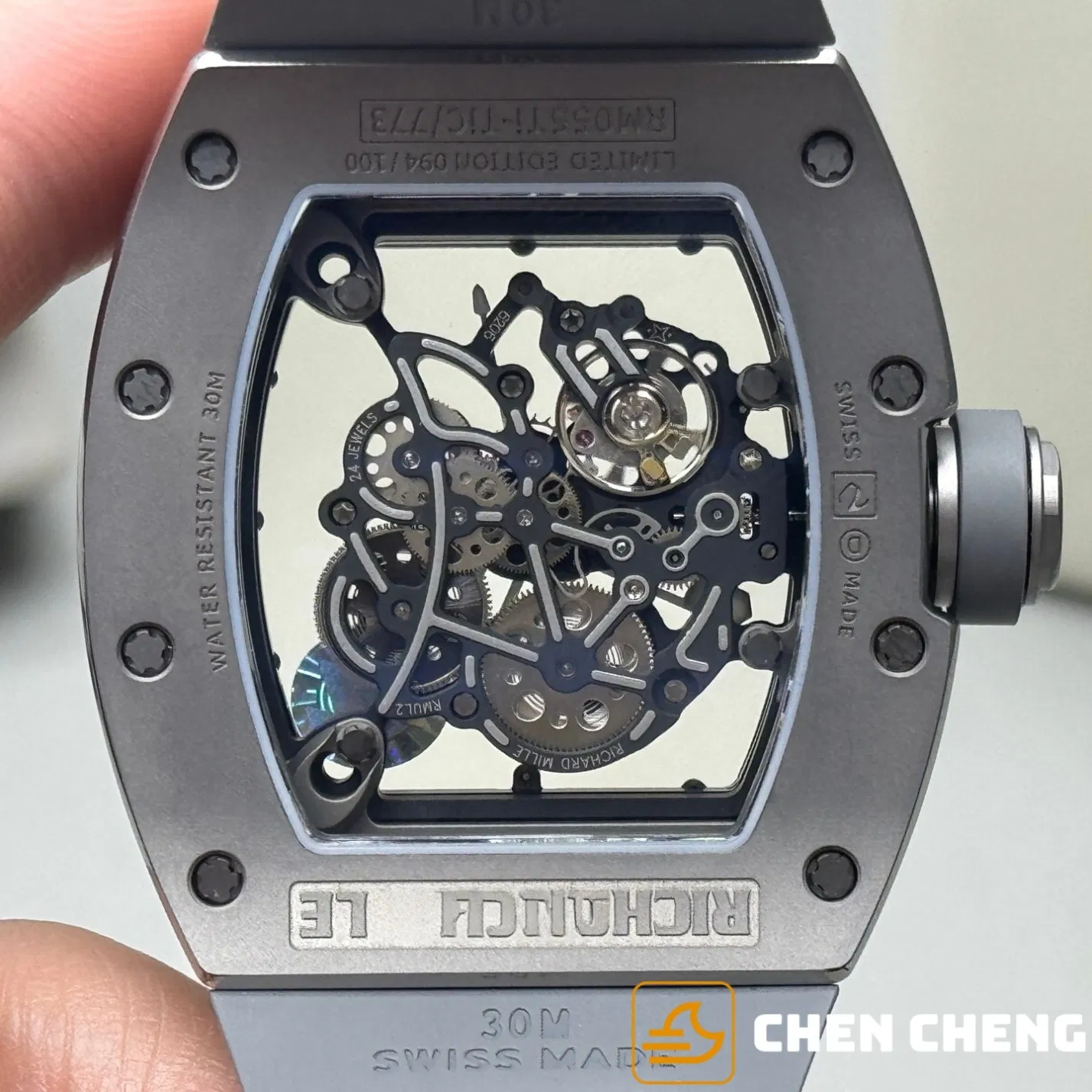 RM Copy Montre Homme Imported Movement Men's Automatic Mechanical Gift Watch