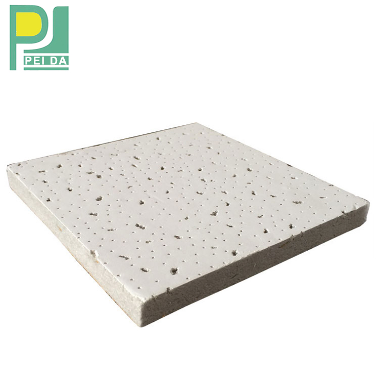 Mineral Fiber Ceiling Board Acoustic 600X600X14mm
