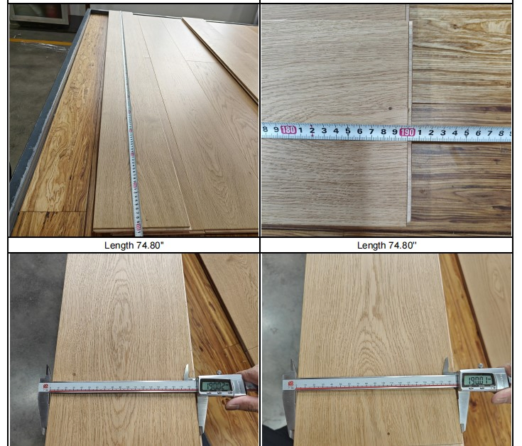 Kangton EU White Oak Engineered Wood Flooring for Commercial Use