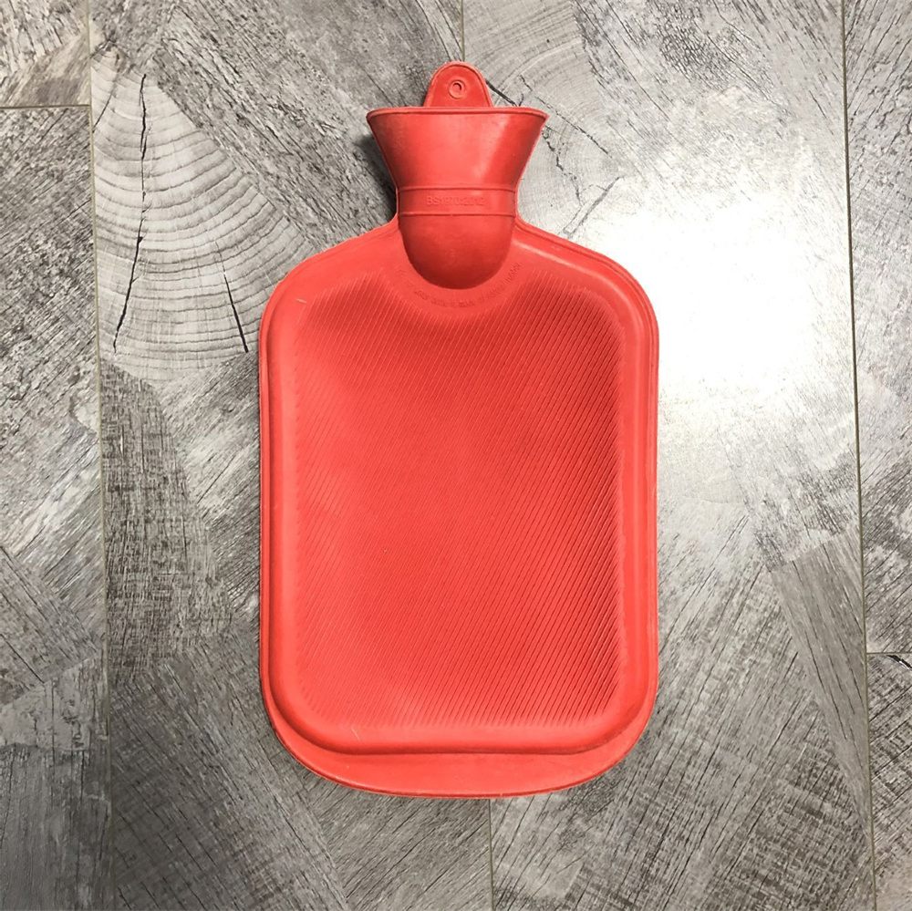 2000ml Ordinary Rubber Hot Water Bottle Water-Filling Hot Water Bag