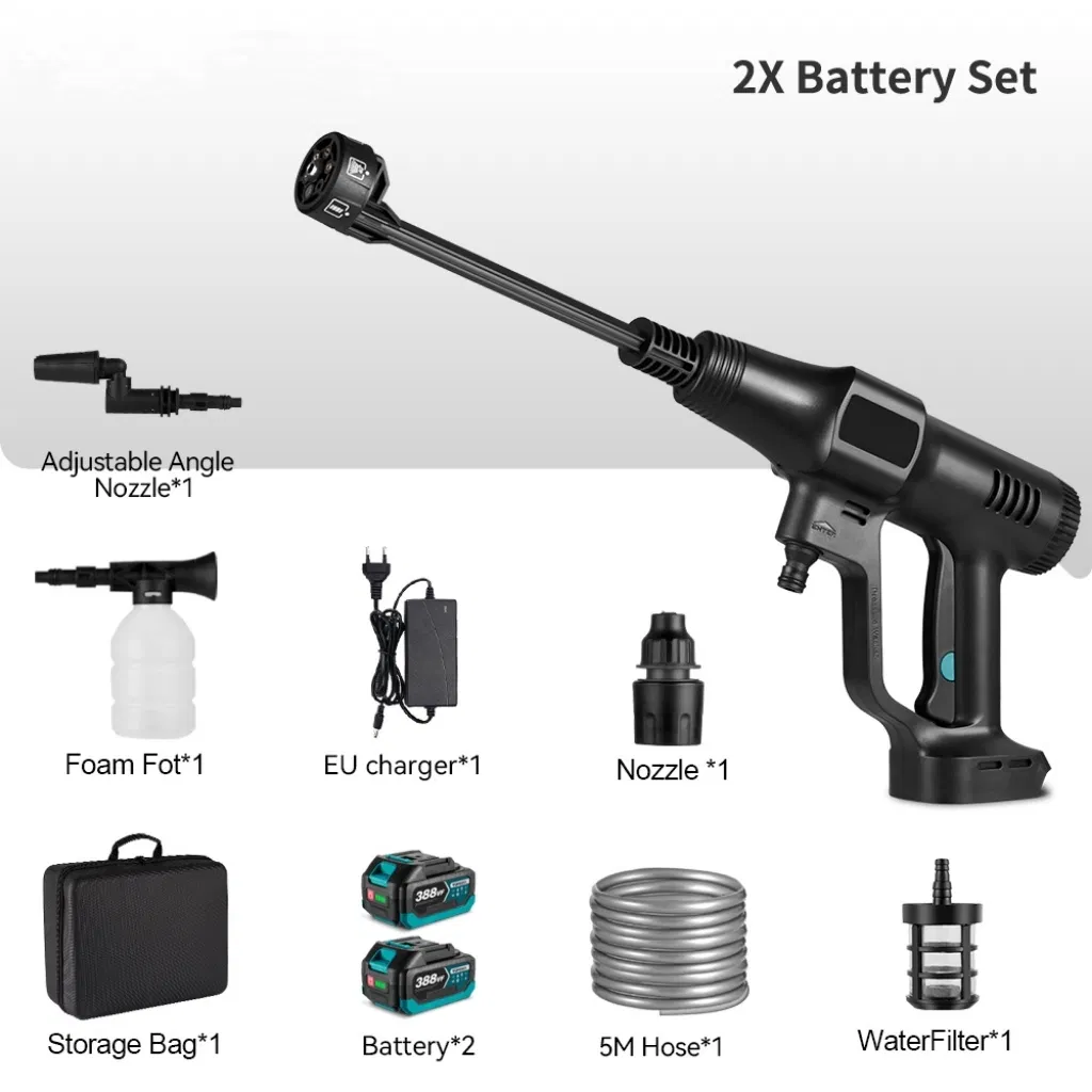 Qizao DIY Wash Cleaning 6 in 1 Car Washer Gun