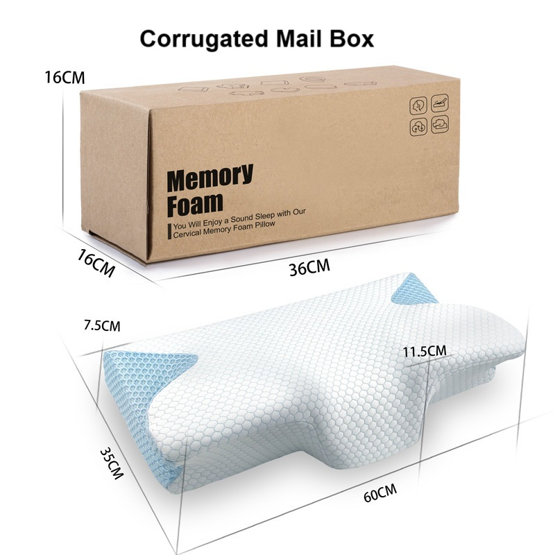 Two-Way Butterfly Ergonomic Memory Foam Pillow