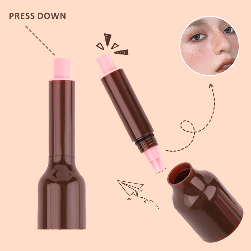 Tyo8 Wholesale Custom Logo Waterproof Freckle Pen Vegetarian Long Lasting Quick Drying Facial Freckle Stamp Pen