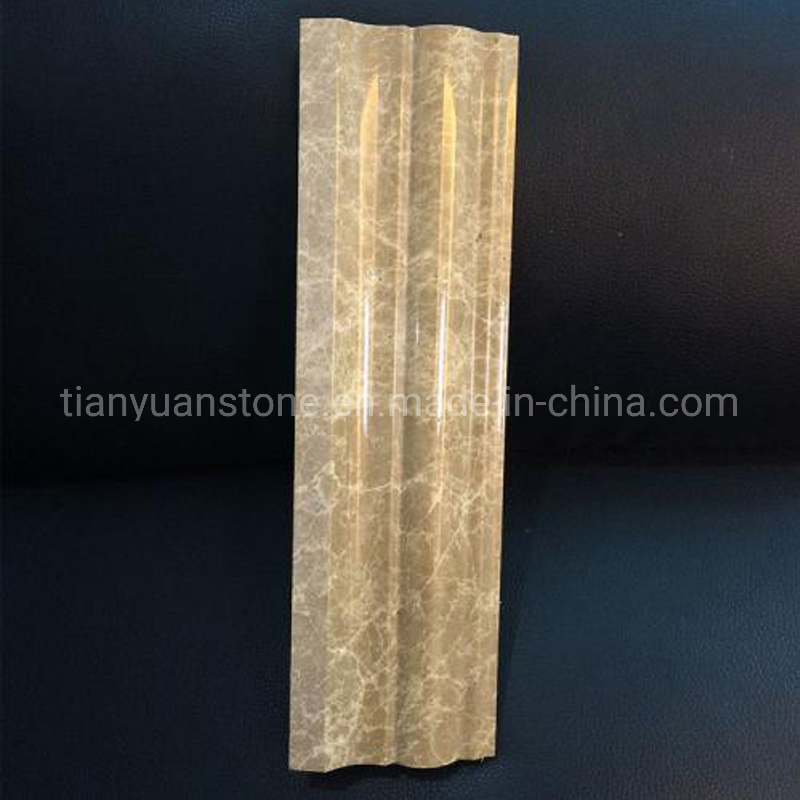 Brown Marble Stone Board/Skirting/Plinth/Skirting for Interior Decoration