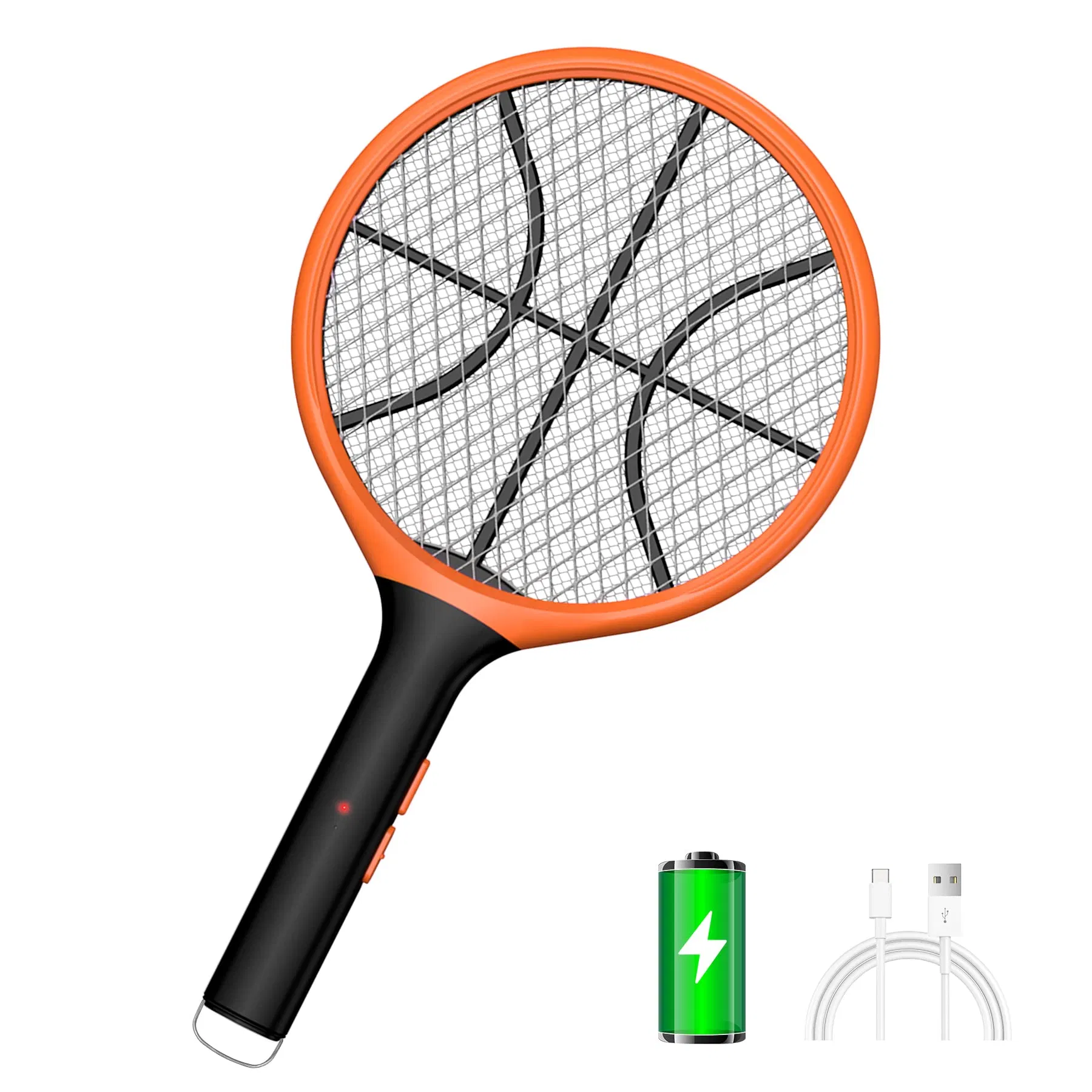 Wholesale ODM Rechargeable Fly Swatter Hanging Ring Large Size Electric Mosquito Killer