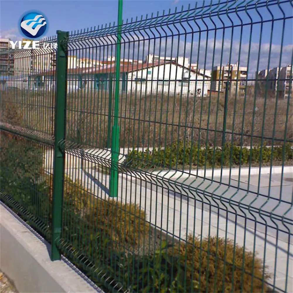 3D Fence with Peach Square Round Post Factory