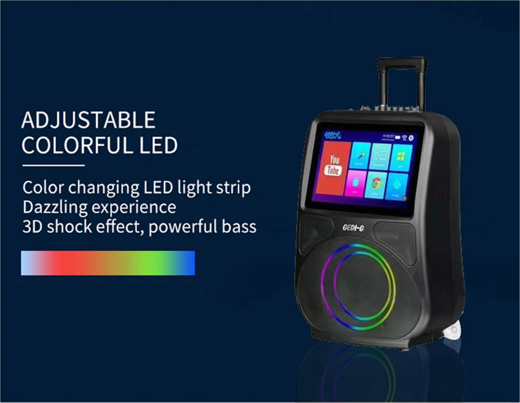 HiFi-колонка с караоке и Android, 14.1 дюймов