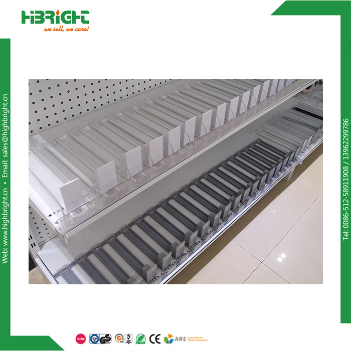 Automatic Shelf Roller System for Supermarket Shelves