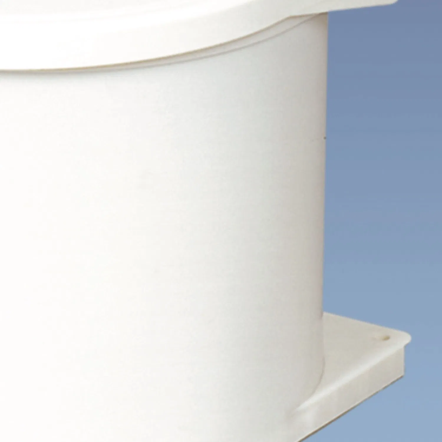 Durable and Environmental Friendly 8 Liters Wall Mounted White Plastic Cabinet Revolving Wastebin (CLG001-8L)