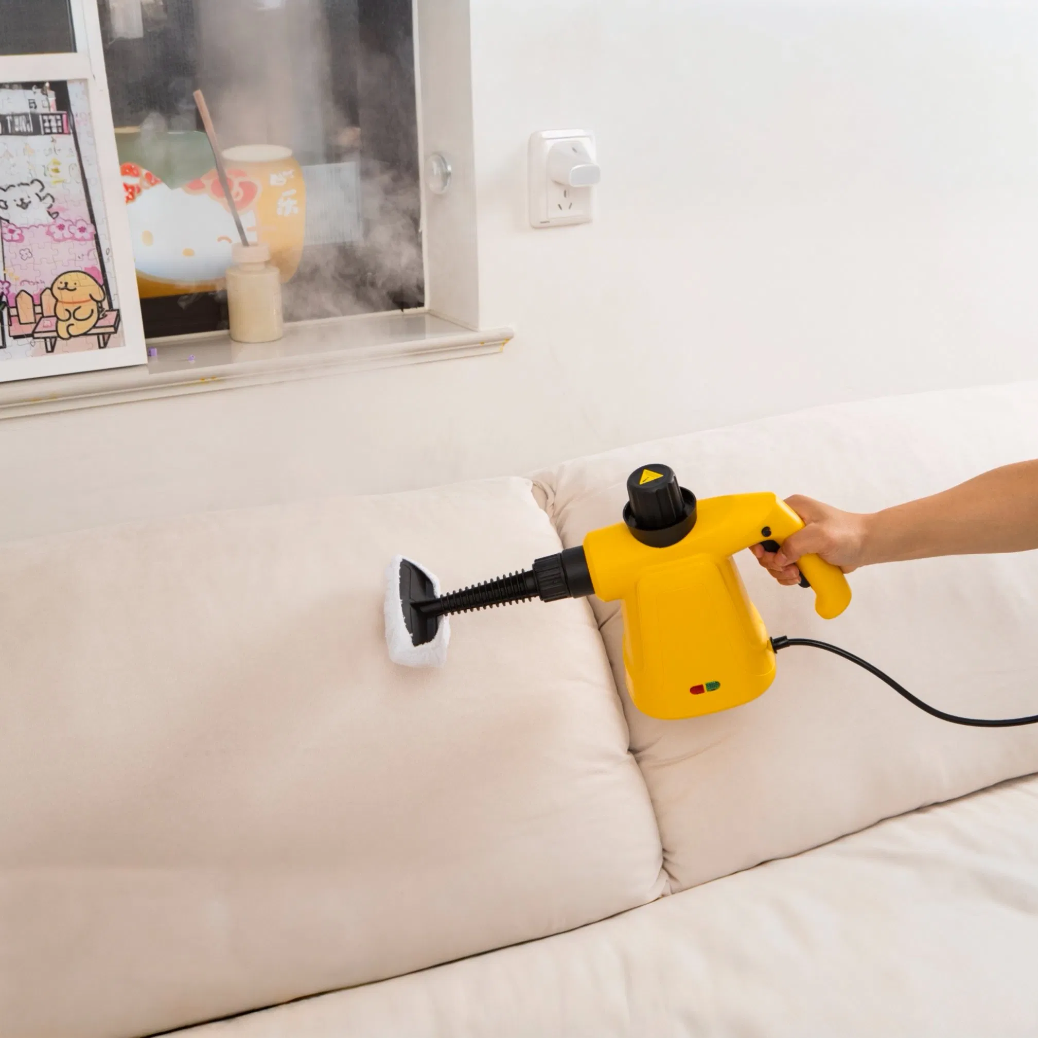 Die Cast Aluminum 400ml Boiler Multi-Function Handheld Steam Cleaner