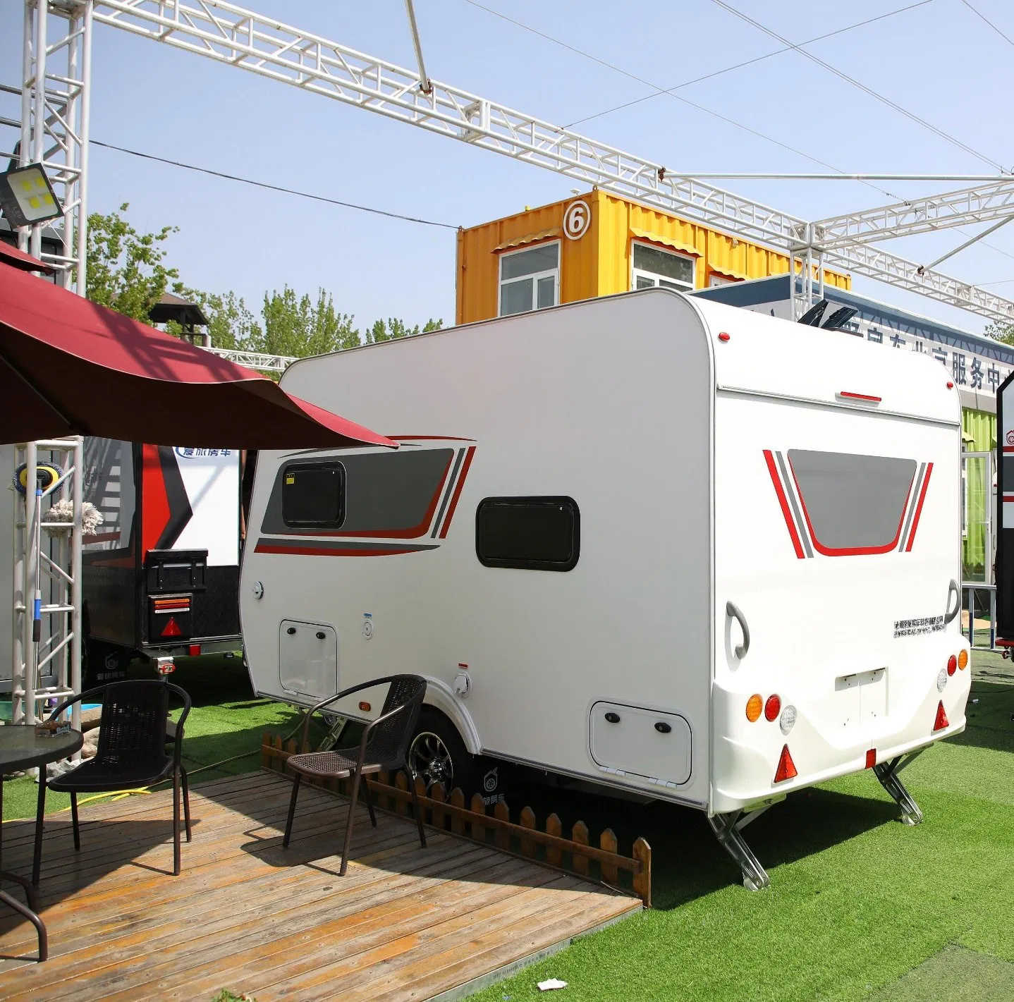 Cost-Effective Direct Sales RV Caravans High Quality Trailer Rvs