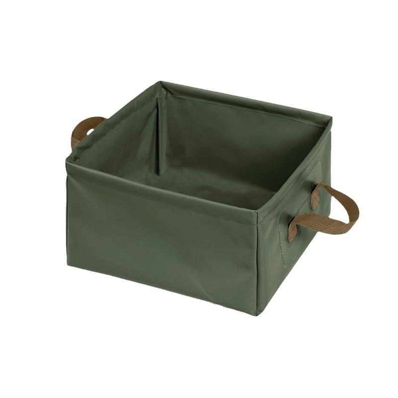 Portable Square Travel, Folding, Foot Bath, Bucket