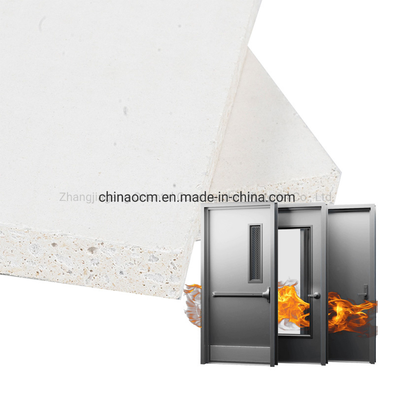 Ocm 45mm Panel Chloride Free Fire Resistance Door Core Board with Variety Colour Environmental Friendly MGO Door Core