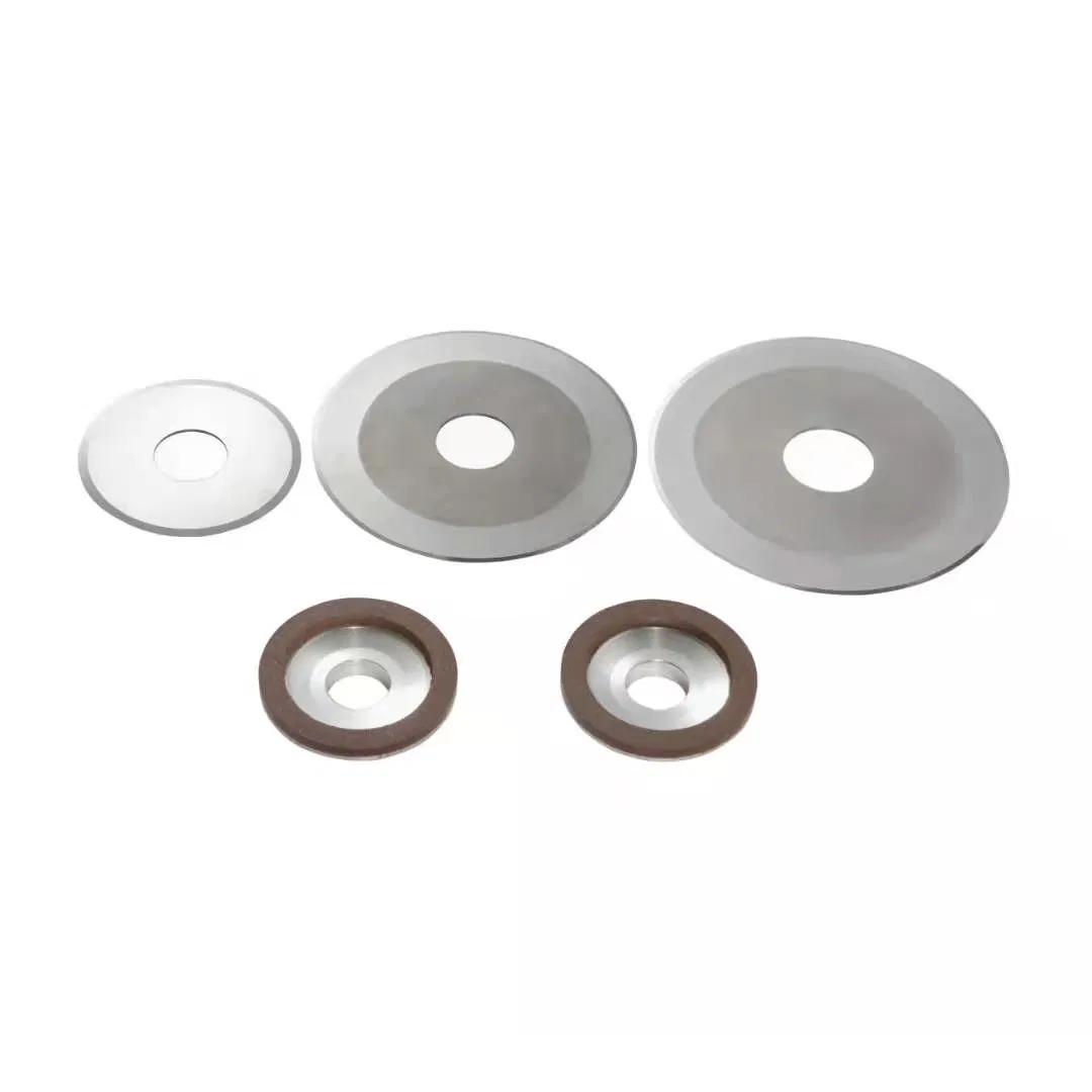 Custom Size Slitter Blade HSS Round High Precision Tungsten Carbide Circular Round Cutting Blade for Rubber & Tire Industry