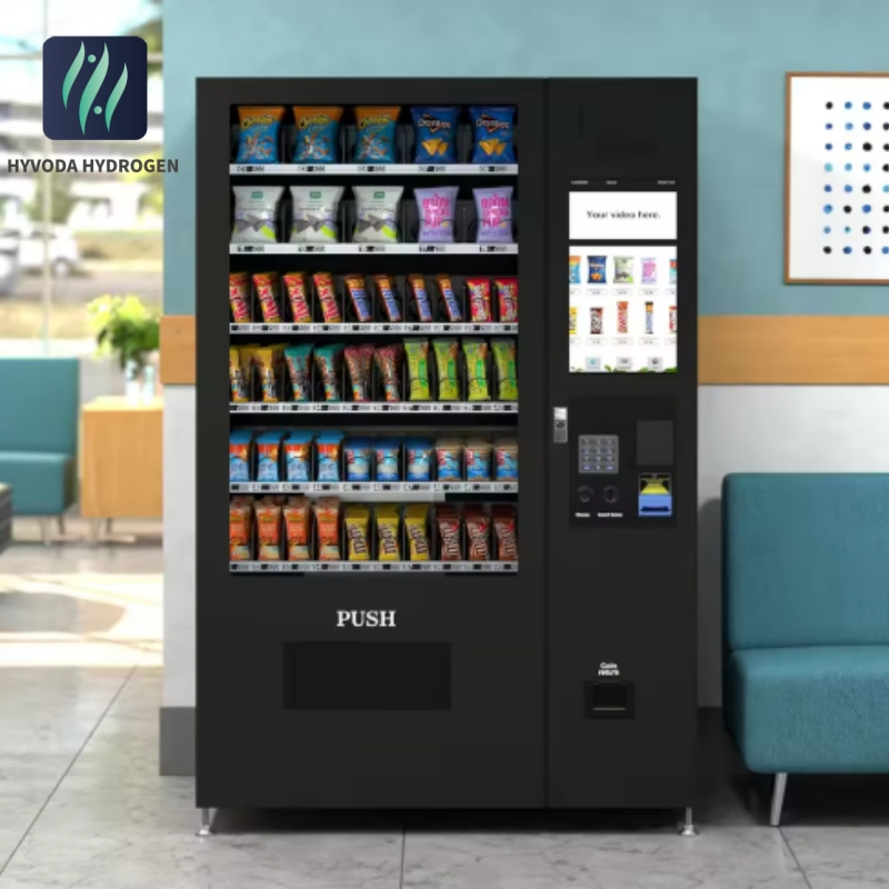 Automated Retail Vending Machine for Snacks and Cold Drinks