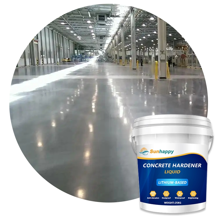 Industrial Liquid Concrete Curing Agent Coating Painting Concrete Cement Floor Hardener Densifier Additive Chemical Curing Sealant