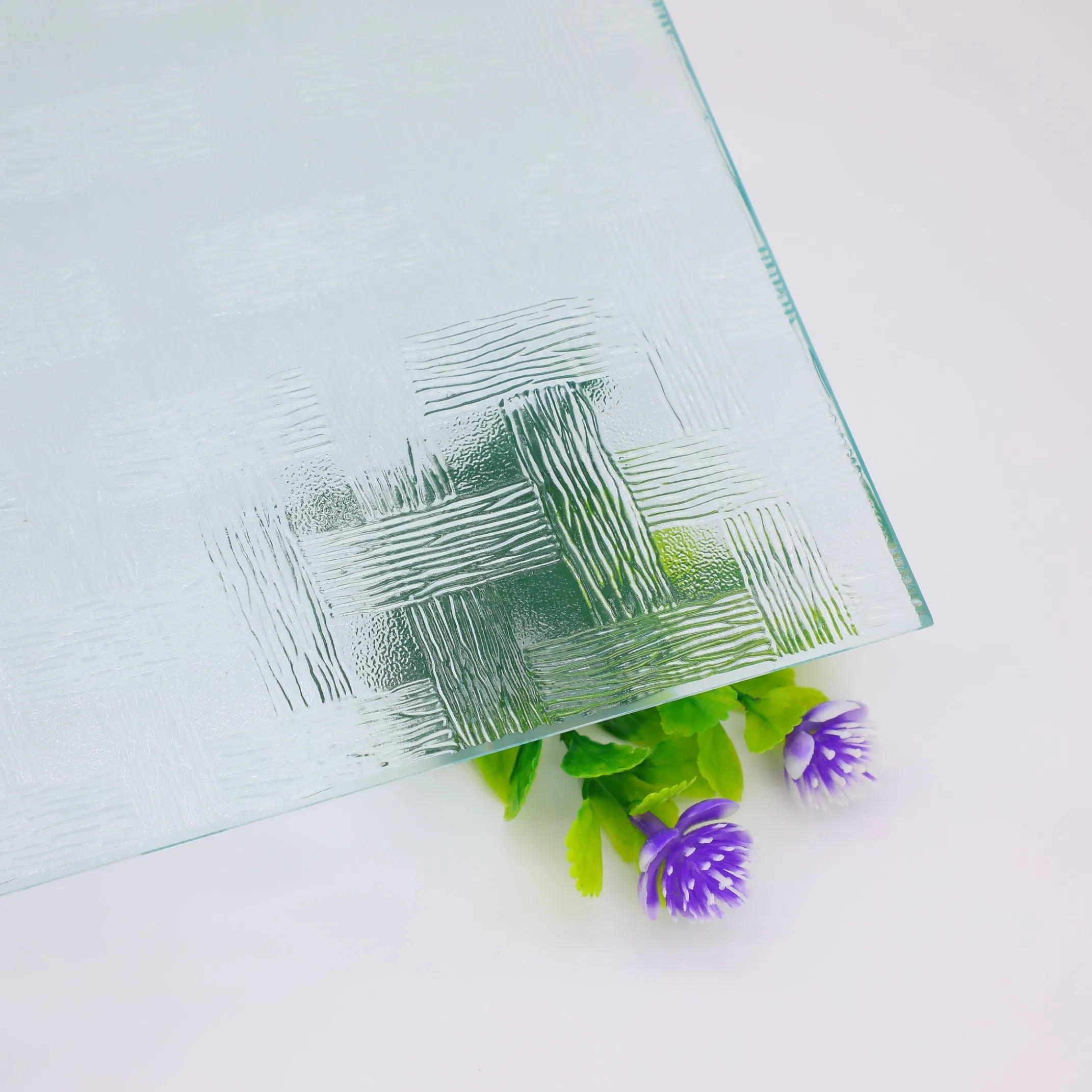 6mm C&D Wired Clear Float Glass and Nashiji Patterned Glass with Fireproof Fire Prevention Fire Safety