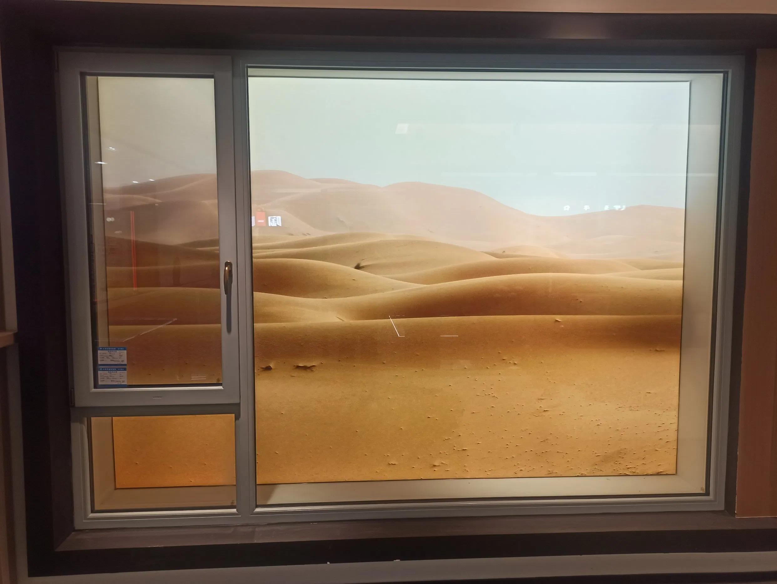 Premium Wood-Aluminum Composite Inside Opening Window for Natural Aesthetics