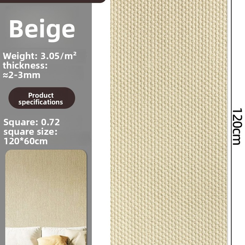 Hemp Woven Soft Stone Fabric Pattern Modern Classic Style Artificial Slate Panel Waterproof Exterior Wall Veneer Graphic Design