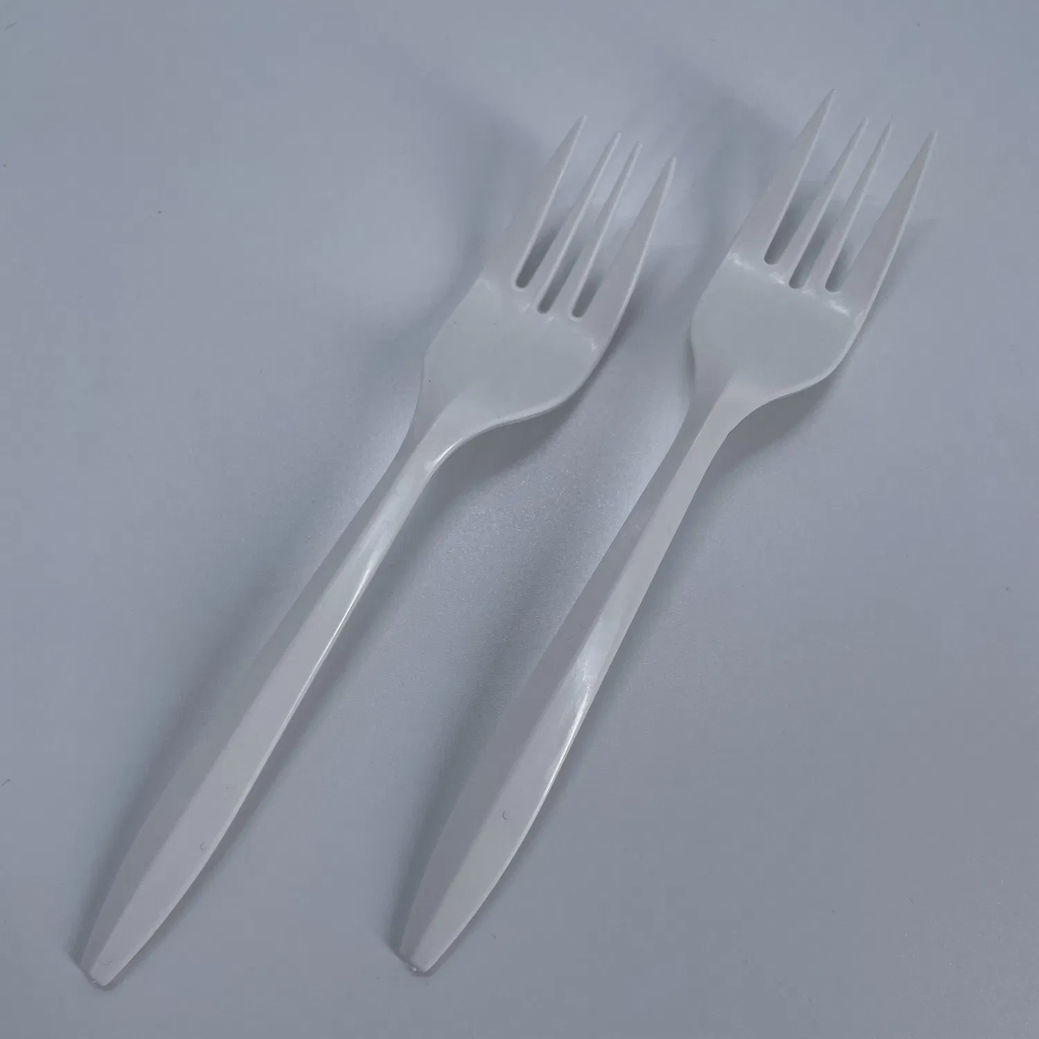 Black Heavy Weight Plastic Cutlery Pack Disposable Spork Plastic Fork and Knife